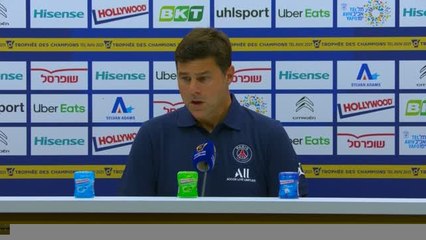 PSG - Pochettino : "La performance d'Hakimi a été bonne malgré les circonstances"