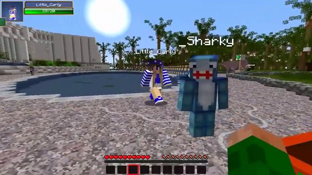 Minecraft School littlelizardgaming JURASSIC WORLD SECRET MISSION! (Custom Roleplay)