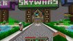 LittleLizardGaming Minecraft Challenge - RACE TRACK SKY WARS!