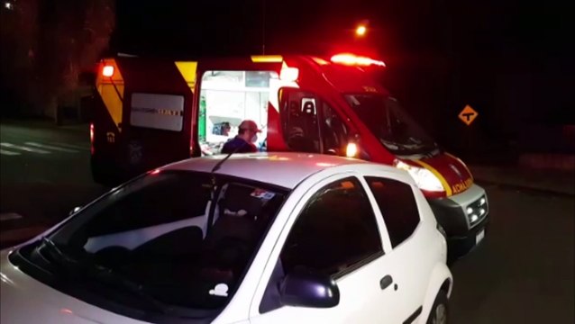 Colisão de trânsito na Rua Leonardo da Vinci deixa jovem de 23 anos ferido
