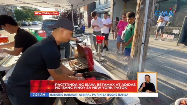 Pagtitinda ng isaw, betamax at adidas ng isang Pinoy sa New York, patok | UB