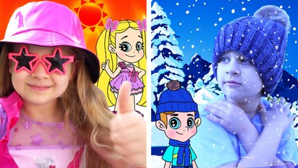 Nastya visits the zoo and learns how to take care of animals