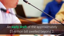 Senators hope to wrap up draft of infrastructure bill Sunday