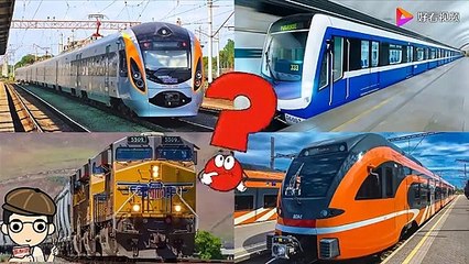 Classroom for entertaining and education: Which train is the fastest for the children?
