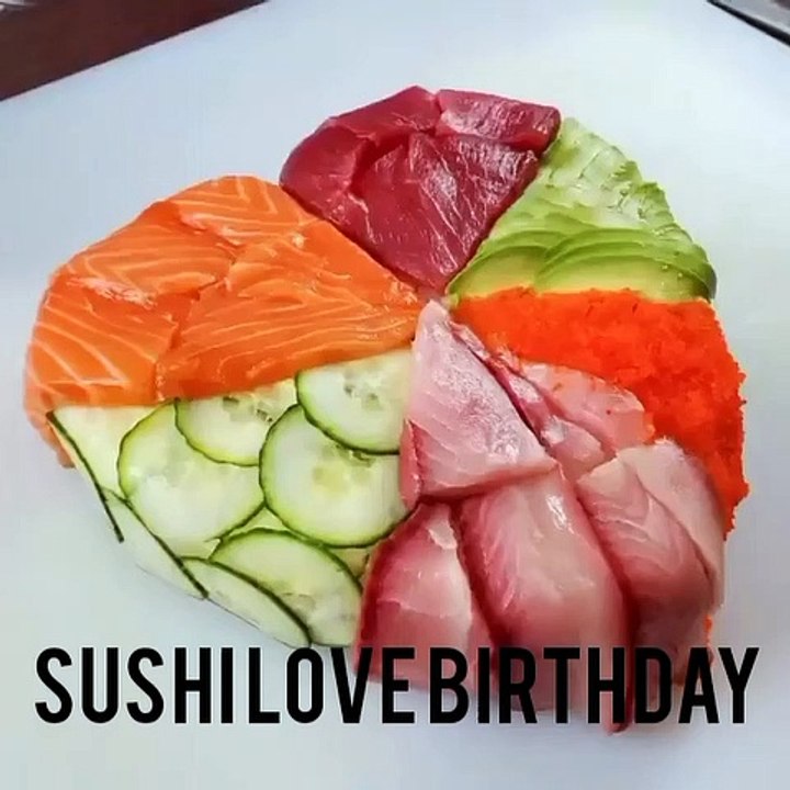 Sushi love birthday