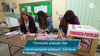 Consulta popular alcanza una participación del 7.74%, revela conteo rápido del INE