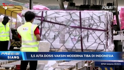 下载视频: 3,5 Juta Dosis Vaksin Moderna Tiba di Indonesia