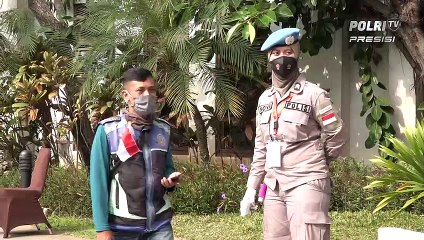 KAPOLRI TINJAU GEBRAK VAKSINASI & BAKSOS PRESISI ONLINE BHAKTI 30 TAHUN PENGABDIAN AKPOL 91 BHARADAKSA