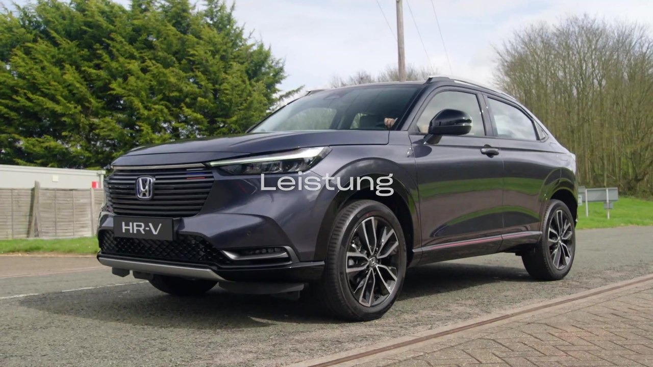 Neuer Honda HR-V fährt serienmäßig mit e:HEV Hybridantrieb