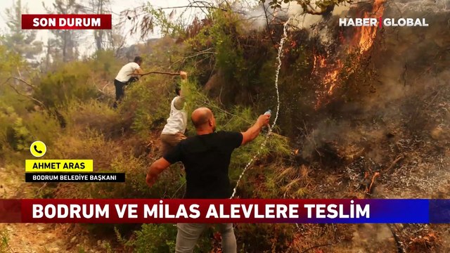 Başkan Aras, Bodrum'daki son durumu anlattı