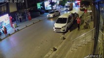 Çekmeköy’de alkollü sürücü dehşeti: Park halindeki 10 araca çarpıp kaçarken kameralara yakalandı
