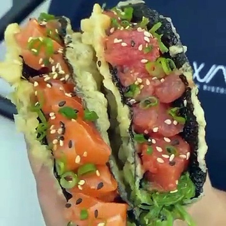 Taco sushi