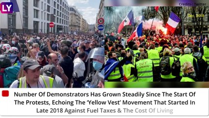 France: Protests Against Emmanuel Macron's Covid-19 Vaccine Rule