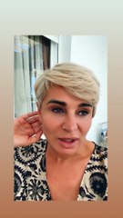 Ana María Aldón, muy preocupada por el estado de salud de su madre