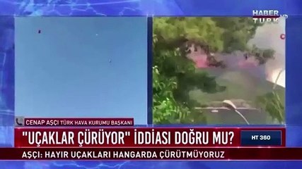 Cenap Aşçı "Ben THK kayyımıyım" dedi, uçakların bakım sorumluluğunu kabul etmedi