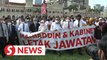 Opposition MPs denied entry into Parliament, gather instead at Dataran Merdeka