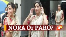 Watch Nora Fatehi In A Never Seen Before Avatar Inspired From 'Devdas'!