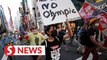 Protesters call for Olympics to be cancelled