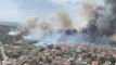 Pescara - Incendio alla Pineta Dannunziana (02.08.21)