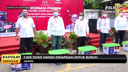 KAPOLRI SEPEKAN : Kapolri Meninjau Gebrak Baksos Presisi Online (2/3)