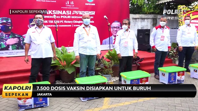 KAPOLRI SEPEKAN : Kapolri Meninjau Gebrak Baksos Presisi Online (2/3)