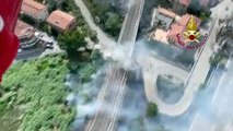 Incendio a Pescara -  agosto 2021