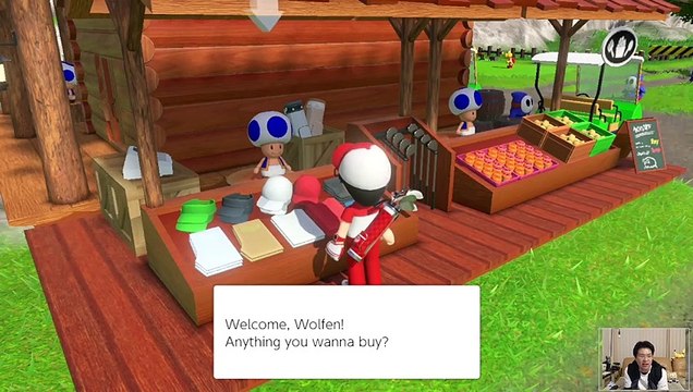 (SWITCH) Mario Golf - Super Rush - 03 - Golf Adventure Mode - XC Golfing Ridgerock Lake pt 1