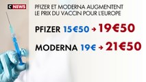 Plateau de Harold Hyman sur l'augmentation du prix du vaccin pour l'Europe