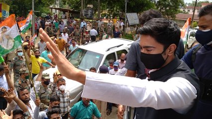 ত্রিপুরায় অভিষেকের গাড়িতে হামলা |OneindiaBengali