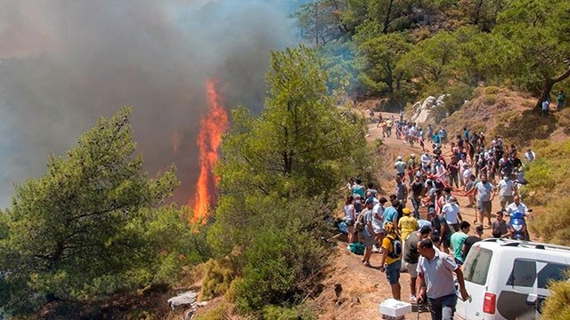 Marmaris 5 gündür yanıyor