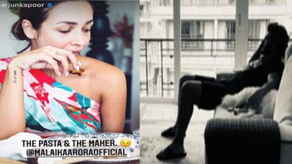 Arjun Kapoor ने Girlfriend Malaika Arora के साथ किया Surprise Lunch, Post किया ये! | FilmiBeat