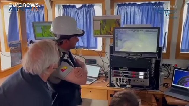 Древнеримский корабль на дне Средиземного моря