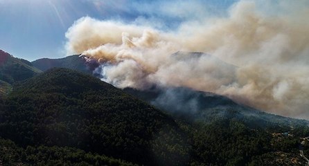 Manavgat’taki büyük yangın 6’ncı gününde