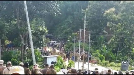 Download Video: Mizoram alleged Assam of firing from LMG, shared video