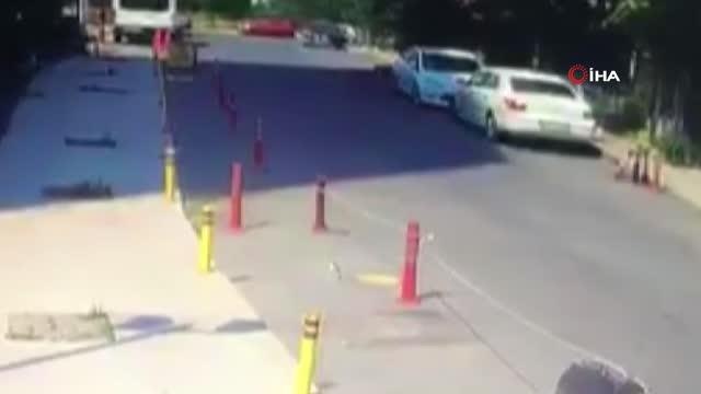 Otomobilin camını kırıp 1 milyon liralık çeklerin bulunduğu çantayı böyle çaldılar