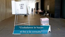 La gente dice no estar interesada en la consulta popular de enjuiciar a ex presidentes.