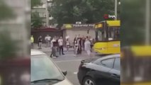 Polonya'da otobüs şoförü kavga eden gençleri ezdi