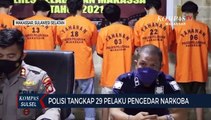 Polisi Tangkap 29 Pelaku Pengedar Narkoba