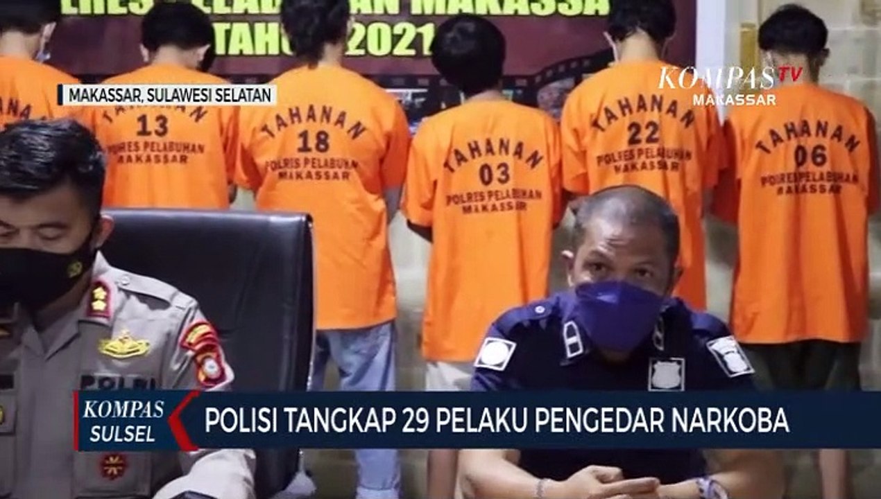 Polisi Tangkap 29 Pelaku Pengedar Narkoba