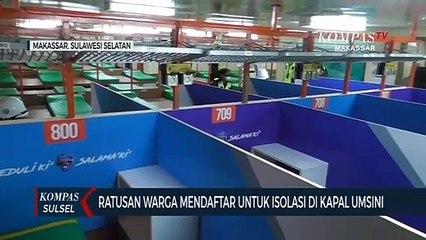 Ratusan Warga Mendaftar Untuk Isolasi Di Kapal Umsini