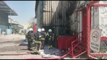 Son dakika haberleri: Fabrikada çıkan yangın hasara neden oldu