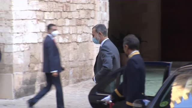 El rey recibe en audiencia a las autoridades de las Islas Baleares