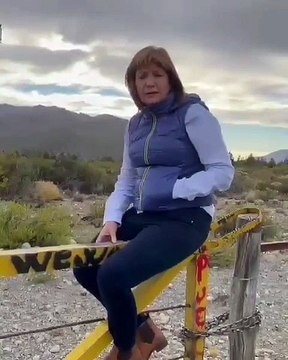 Cinismo total: Bullrich se grabó desde el lugar en el que se produjo la desaparición forzada de Santiago Maldonado