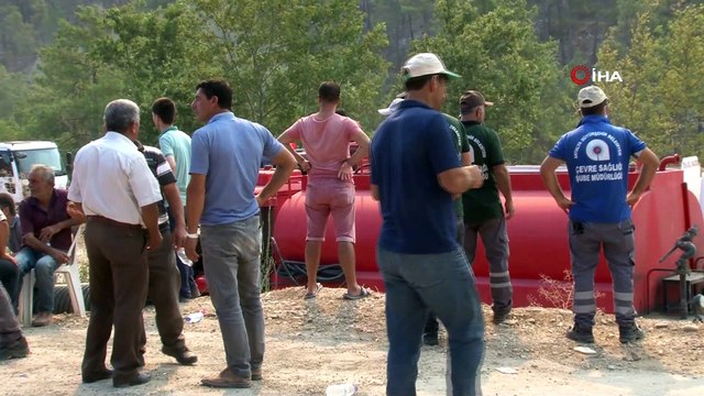 Manavgat’ta çıkan orman yangını 6’ıncı gününde devam ediyor