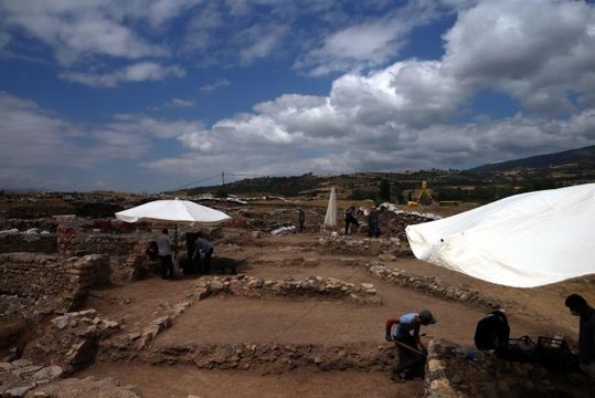 Komana Antik Kenti'ndeki kazı çalışmaları başladı