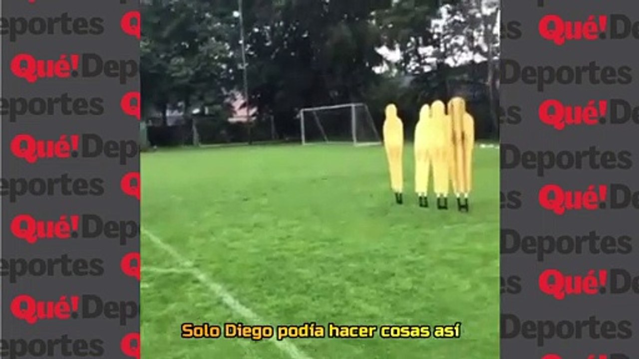 Solo Diego podía hacer cosas así
