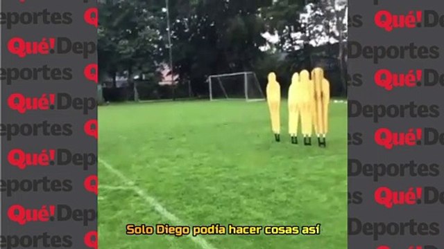 Solo Diego podía hacer cosas así