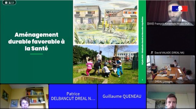 Webinaire ÉcoQuartier du 14 juin 2021 - Introduction à l'aménagement favorable à la santé