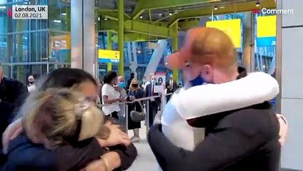 Слезы радости в воздушной гавани