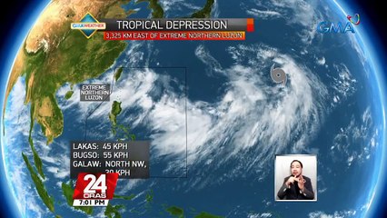 Isang bagyo at dalawang low pressure area, nabuo at namataan sa labas ng PAR | 24 Oras
